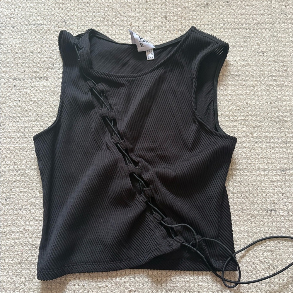 Princess Polly top Lace-Up Detail